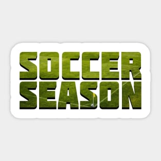 Soccer Season Sticker